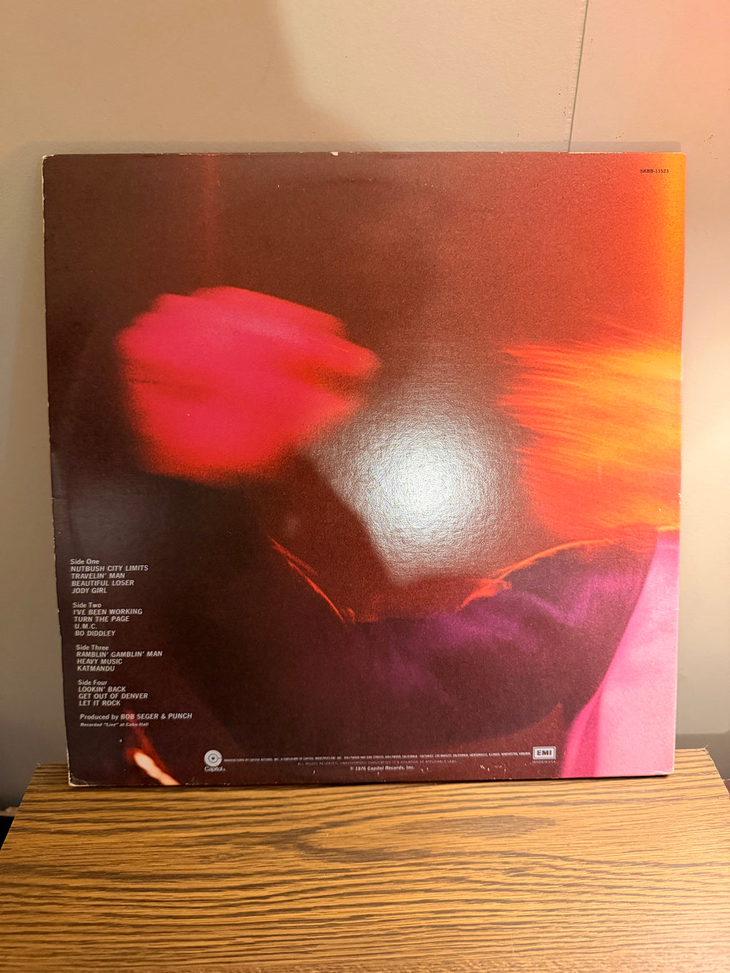 Bob Seger “Live Bullet” DOUBLE LP