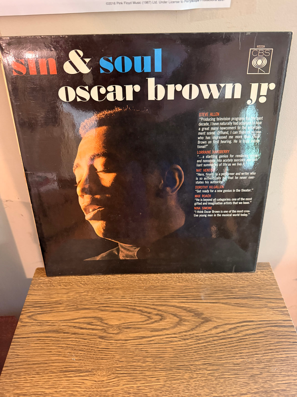 Oscar Brown Jr. “Sin & Soul” | VG++ |