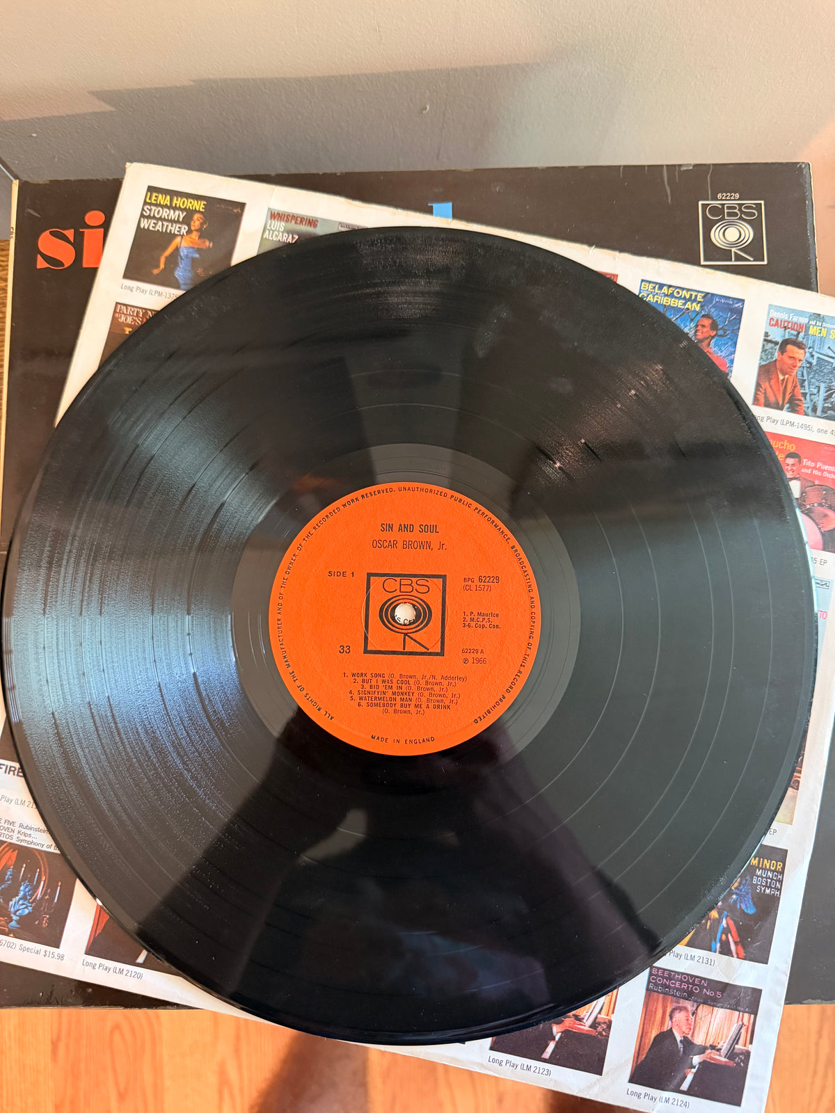 Oscar Brown Jr. “Sin & Soul” | VG++ |