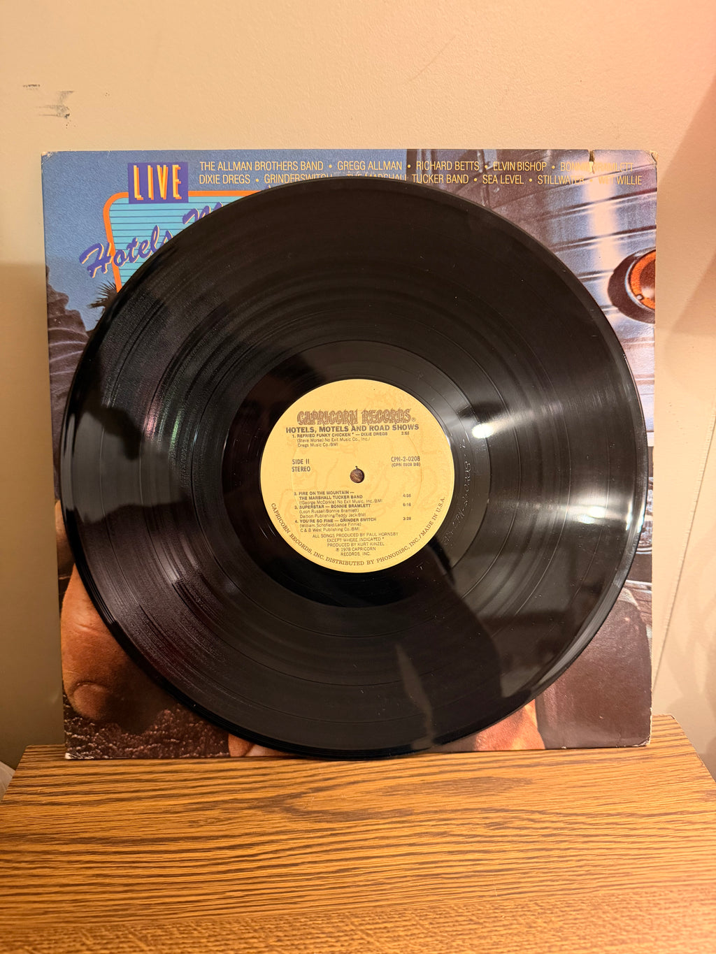 Hotels Motels and Road Shows “Live” Double LP