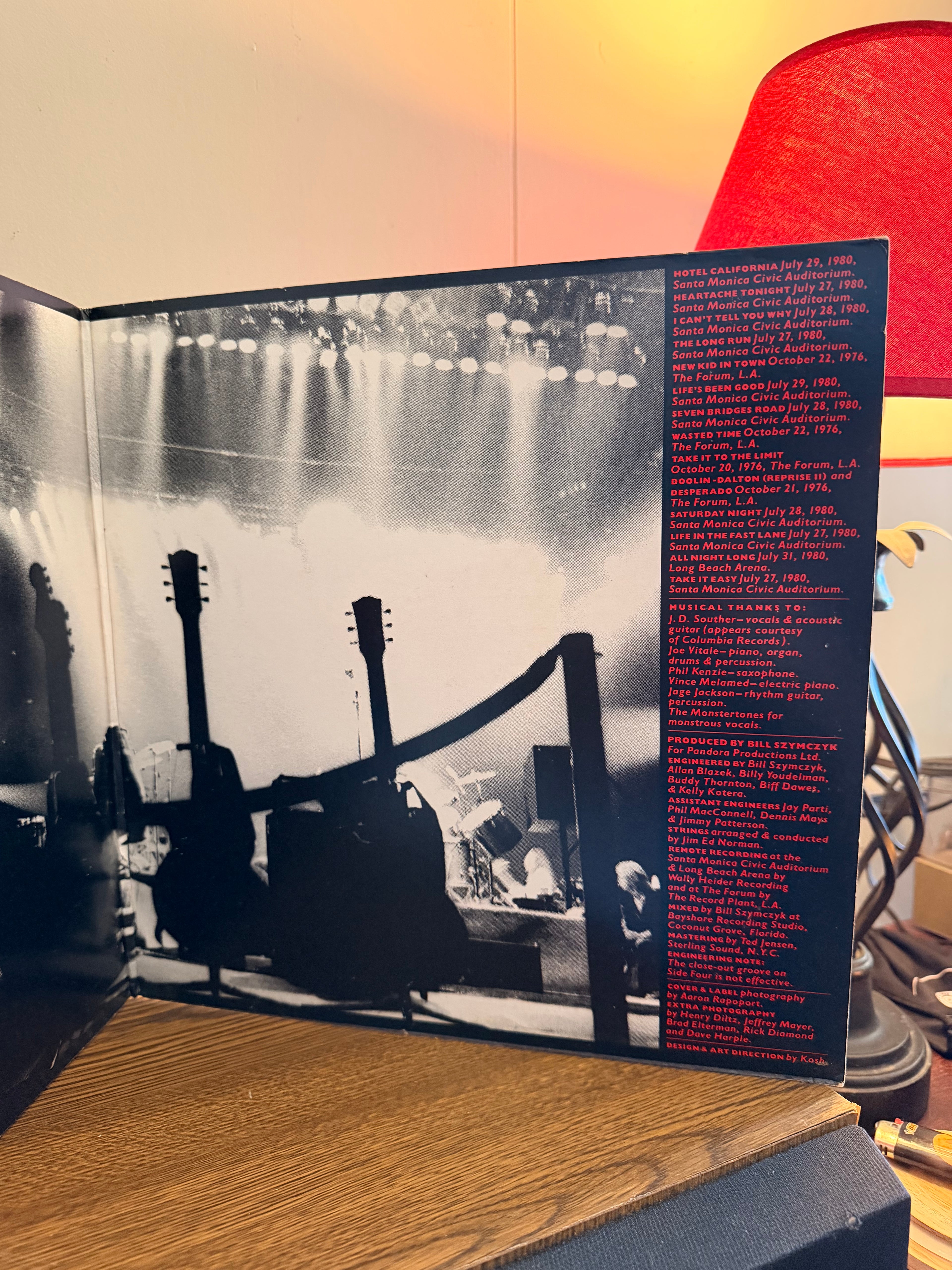 Eagles “Live” (poster not included)