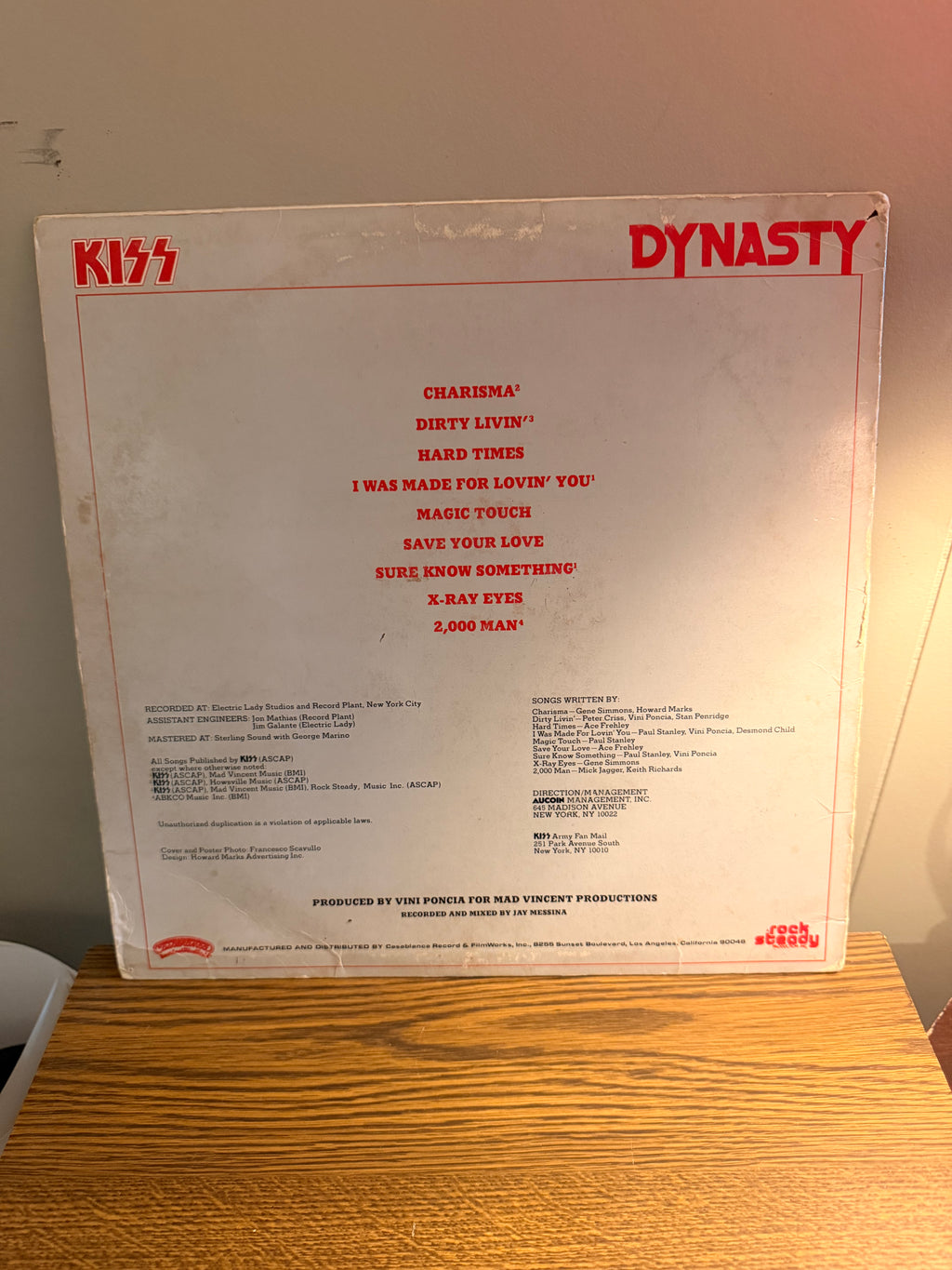 Kiss “Dynasty”