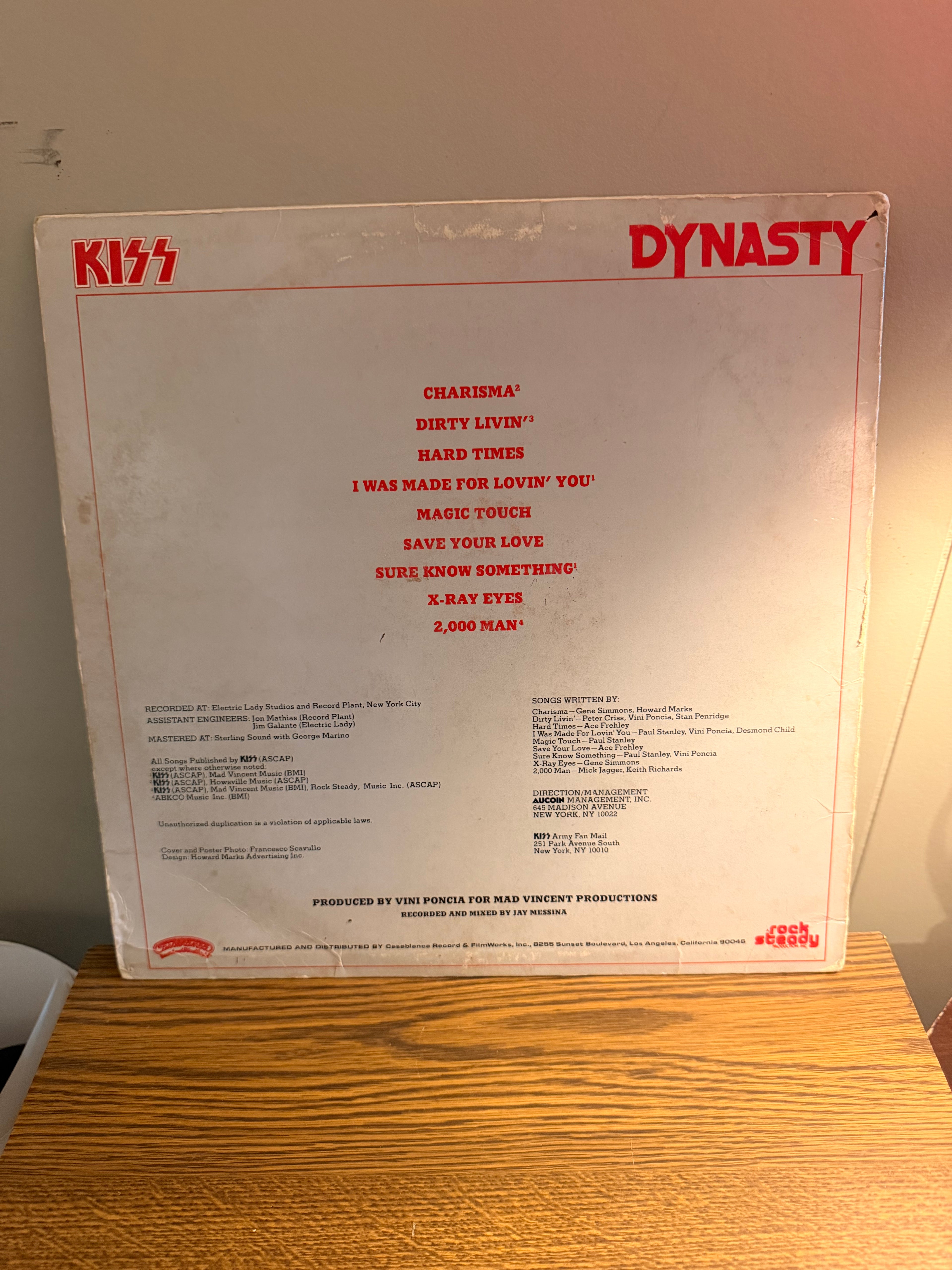 Kiss “Dynasty”