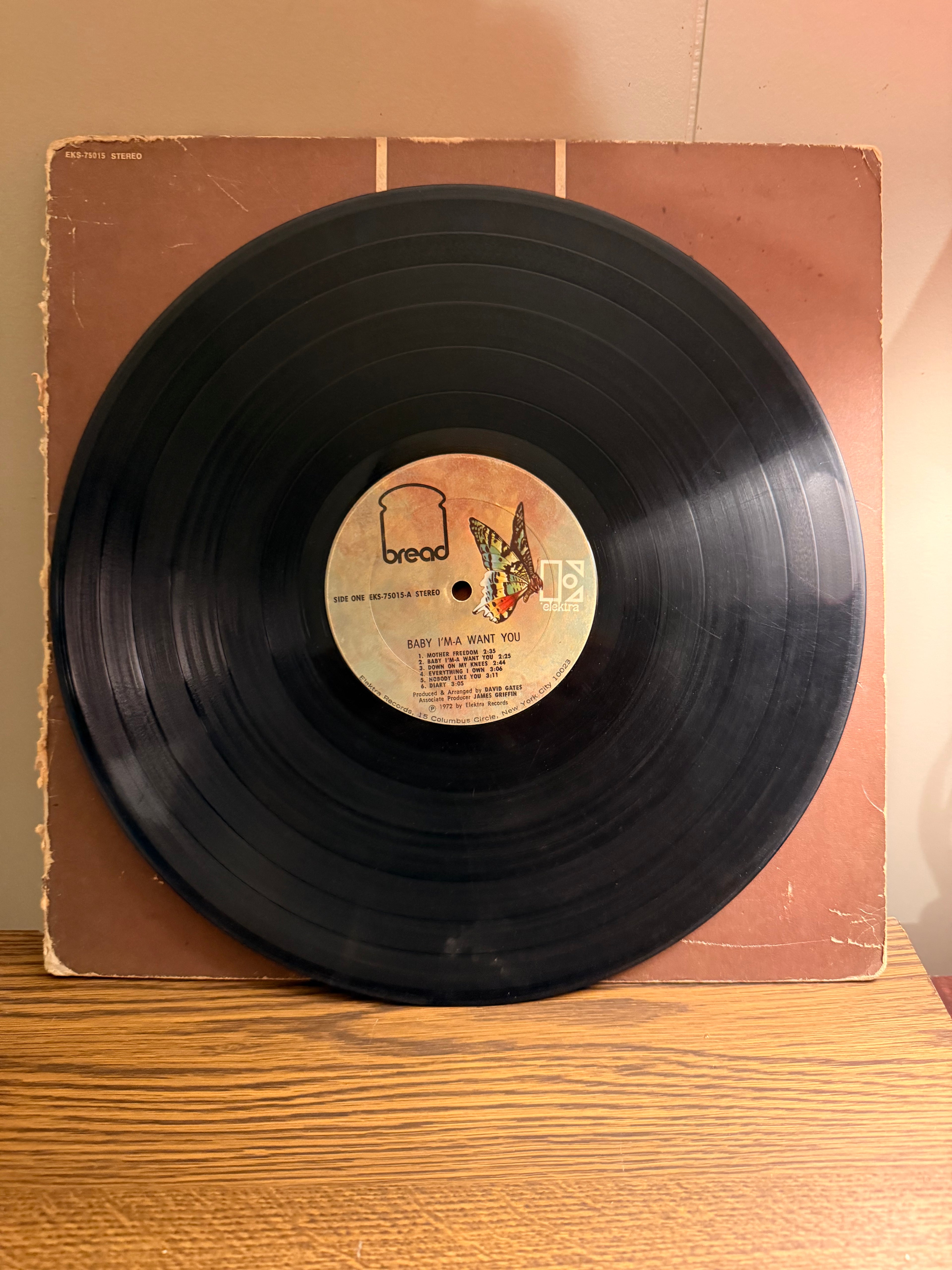 Bread “Baby I’m-A Want You”