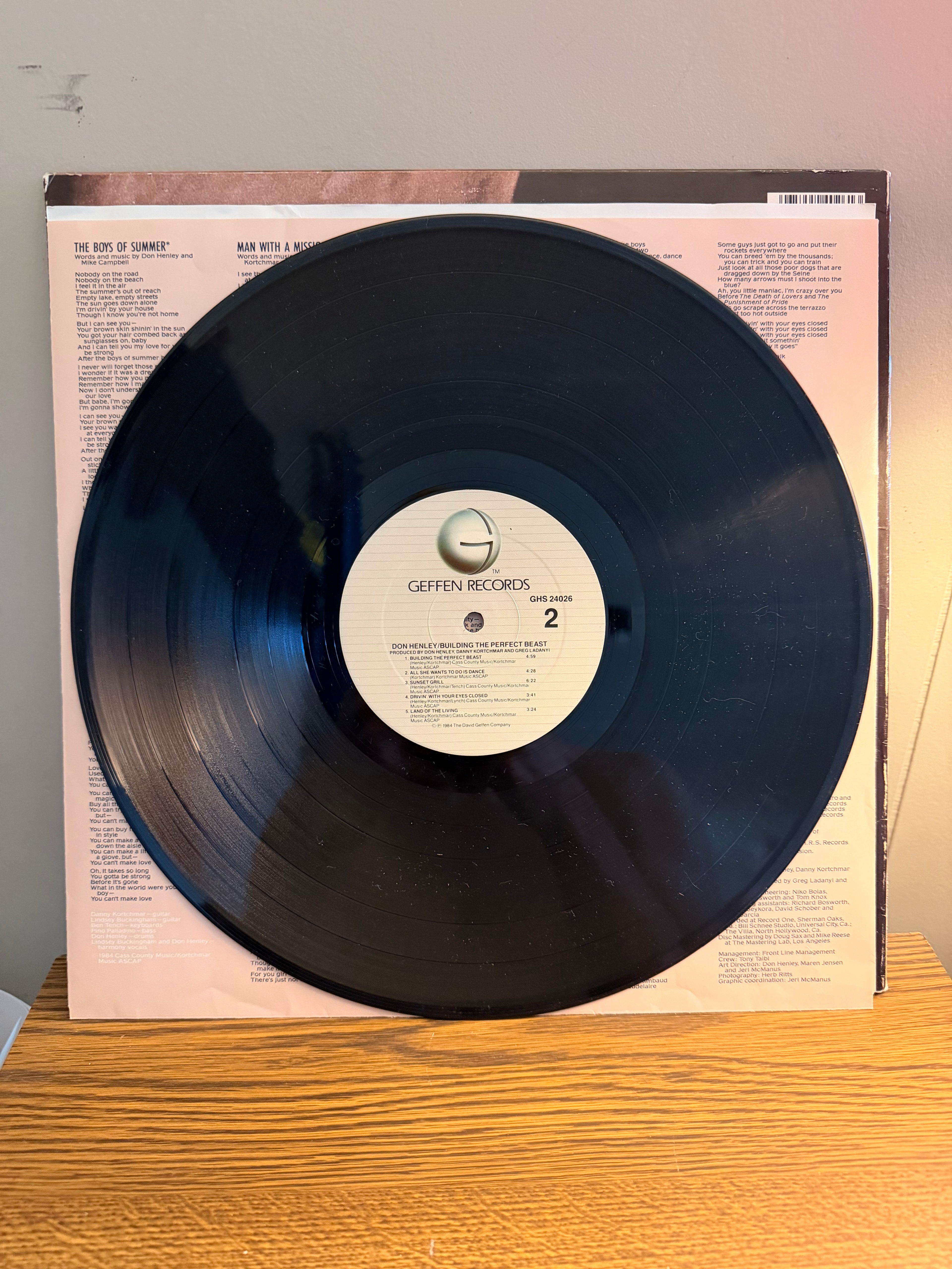 Don Henley “Building The Perfect Beast”