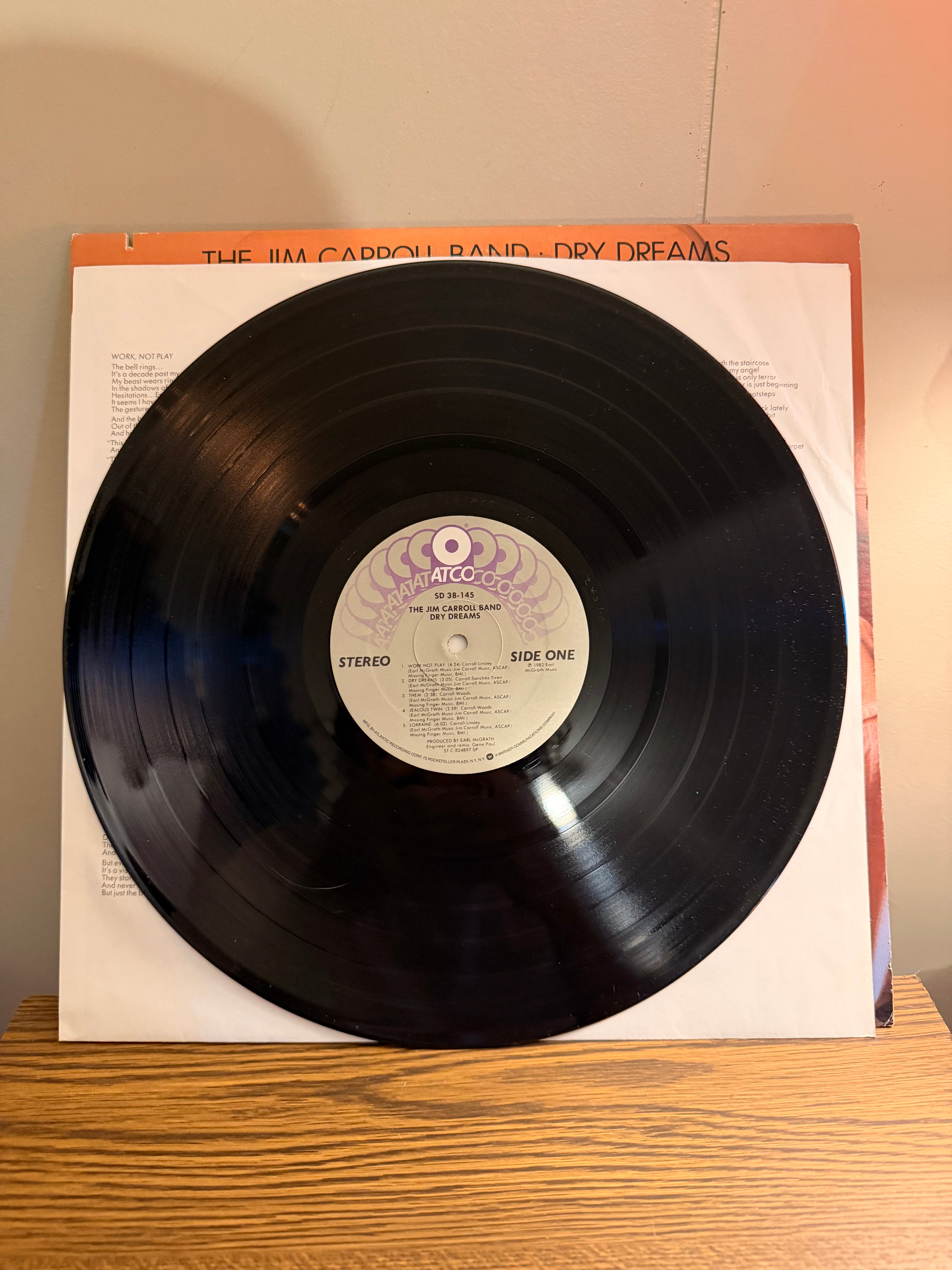 The Jim Carroll Band - Dry Dreams