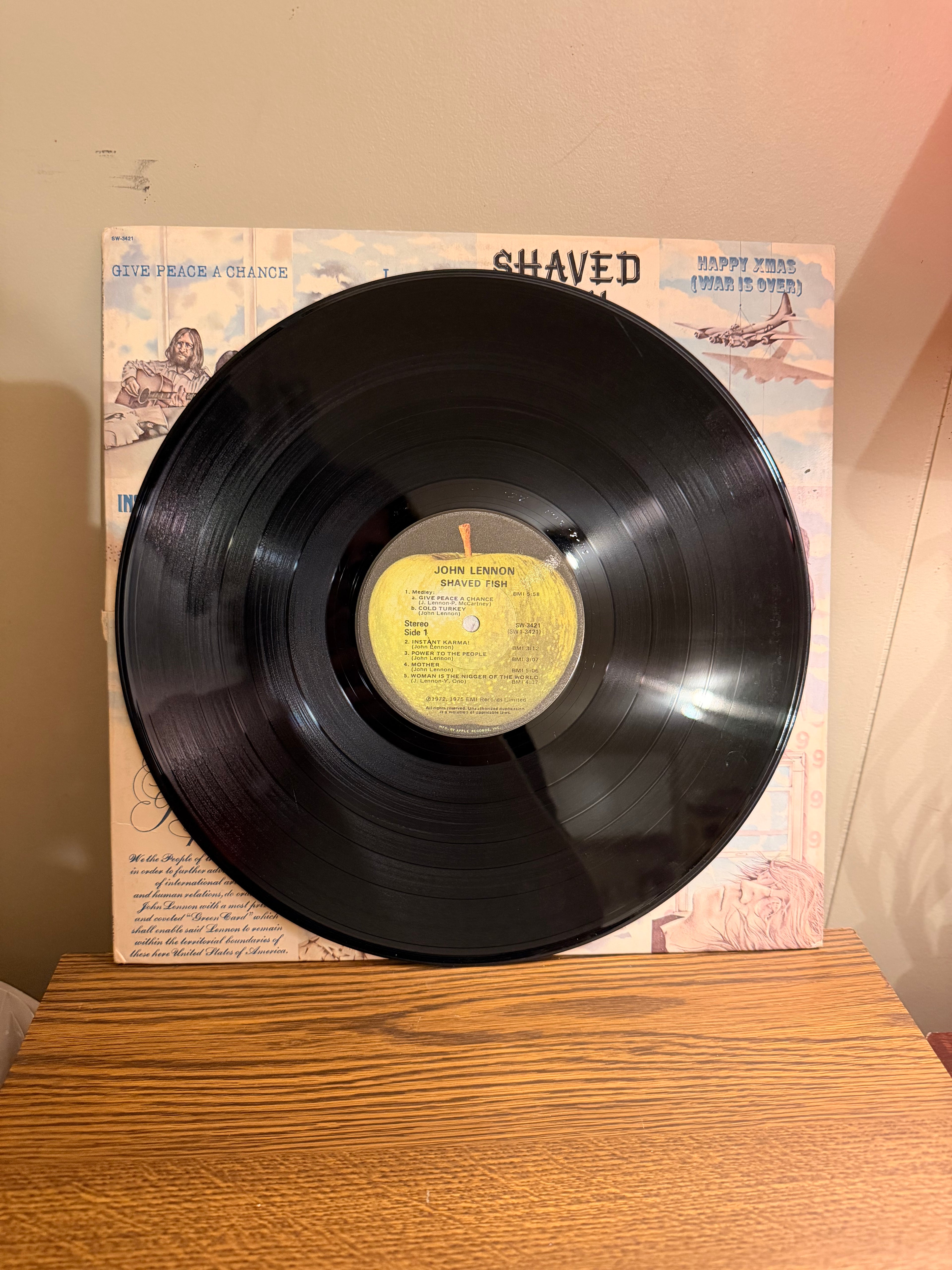 John Lennon “Shaved Fish”