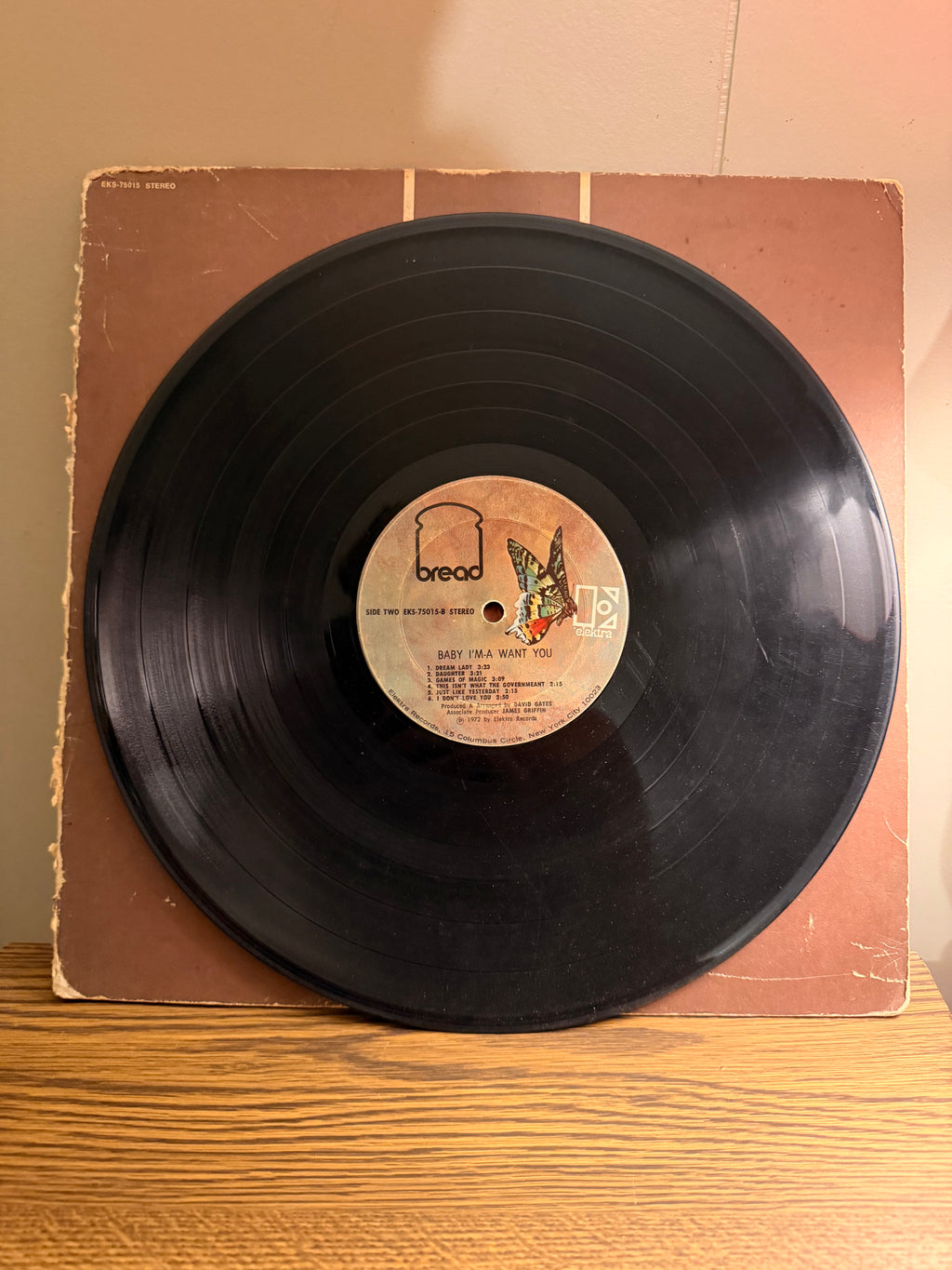 Bread “Baby I’m-A Want You”