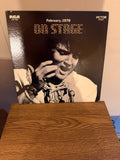 Elvis “On Stage” LIVE ALBUM!
