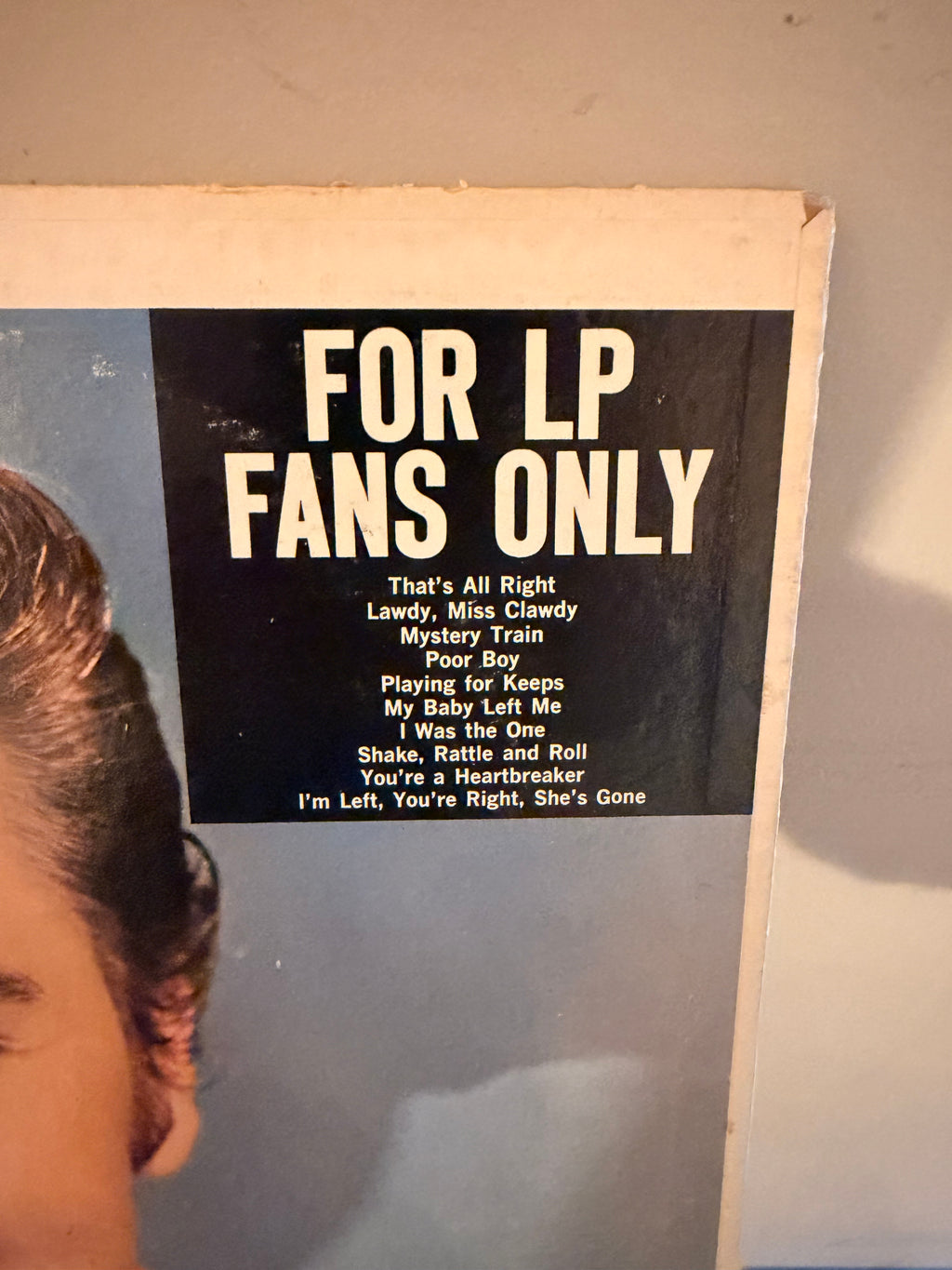 Elvis “For LP Fans Only”