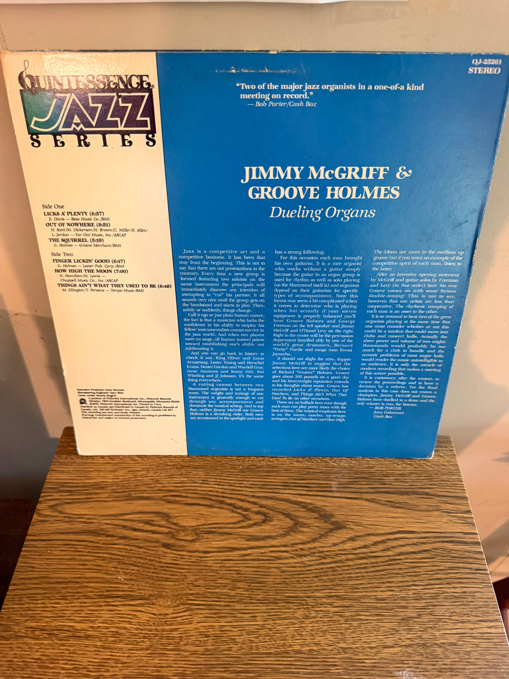 Jimmy Mcgriff & Groove Holmes “Dueling Organs” | VG++ |