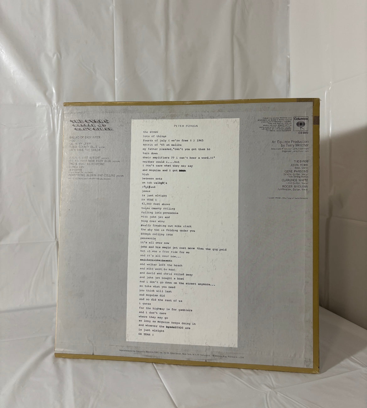 The Byrds “Easy Rider”