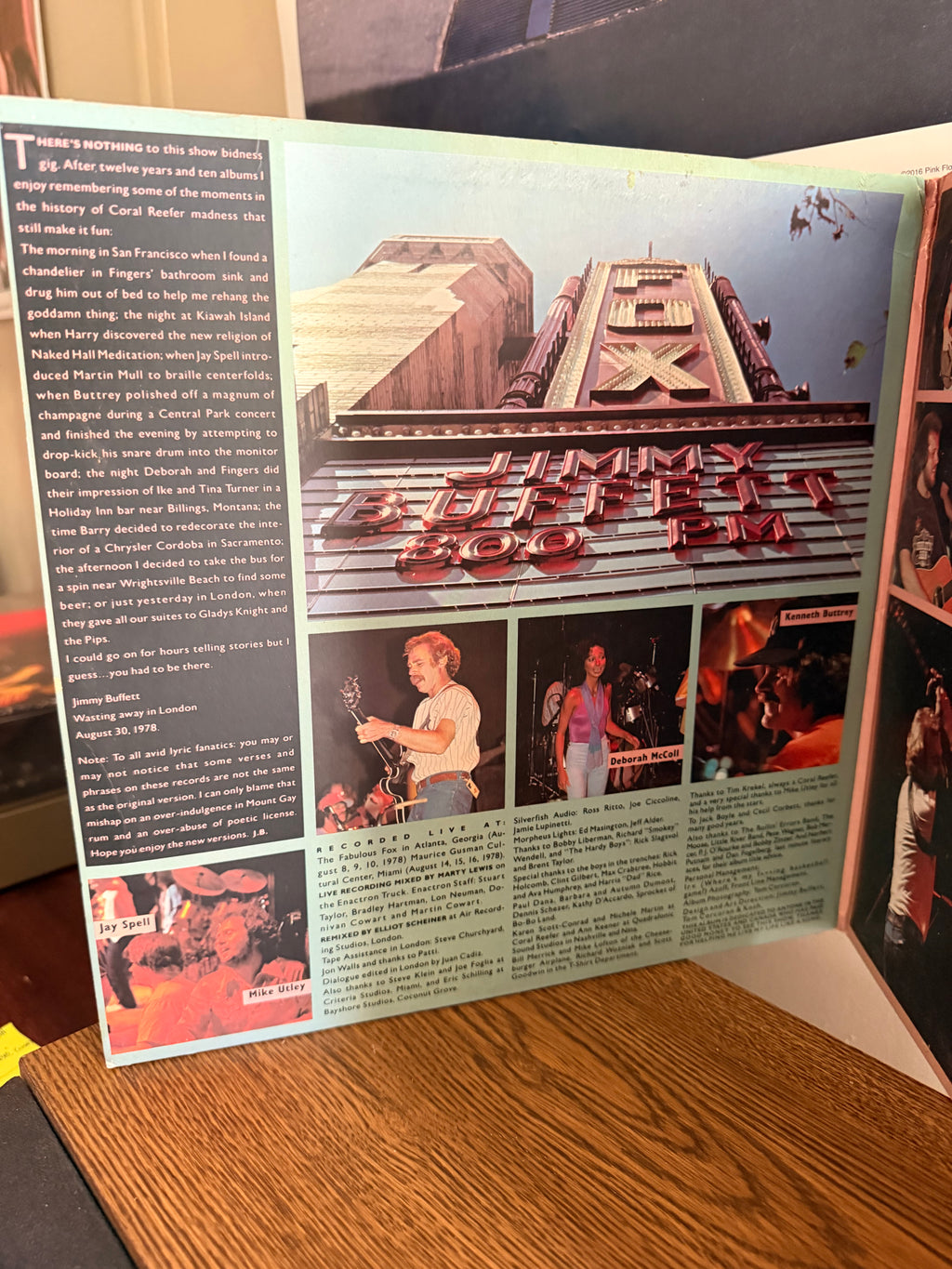 Jimmy Buffet Live “You had to be there” Double LP