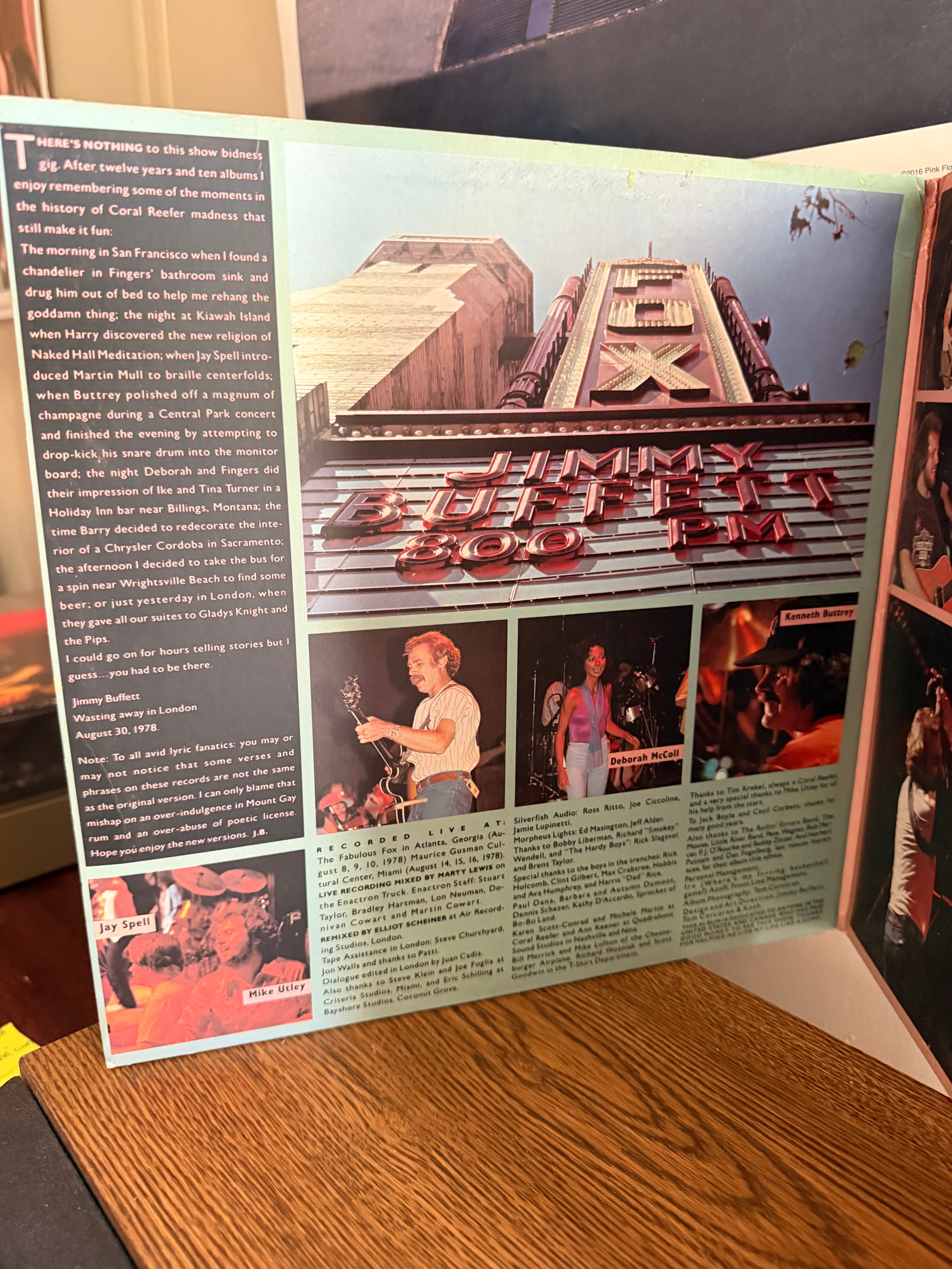 Jimmy Buffet Live “You had to be there” Double LP