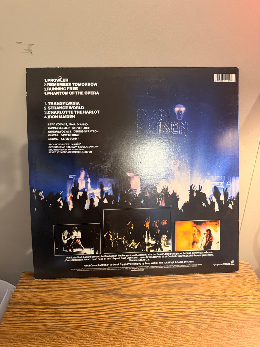 Iron Maiden “Iron Maiden” (2021 repress)