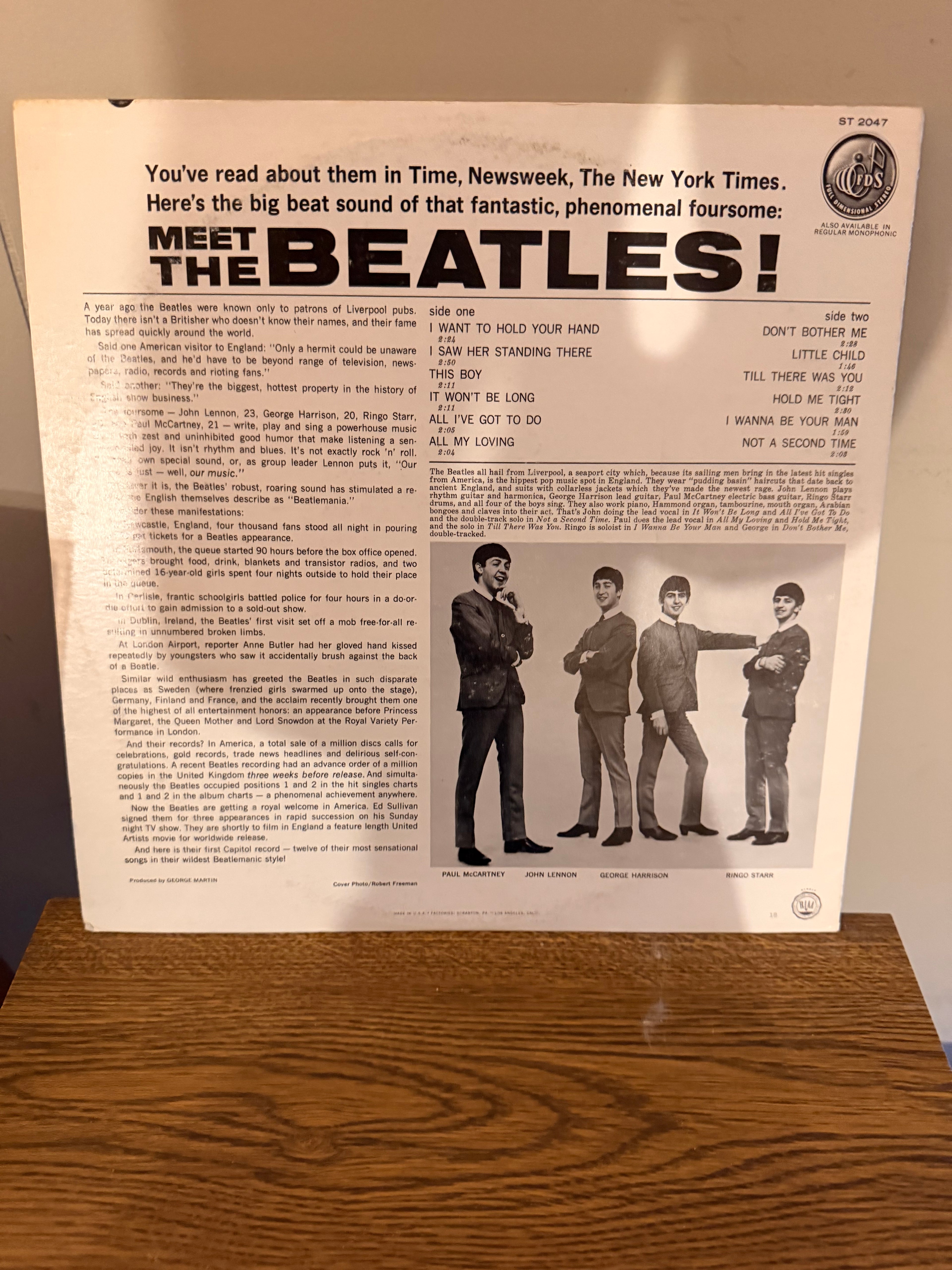 The Beatles “Meet The Beatles”