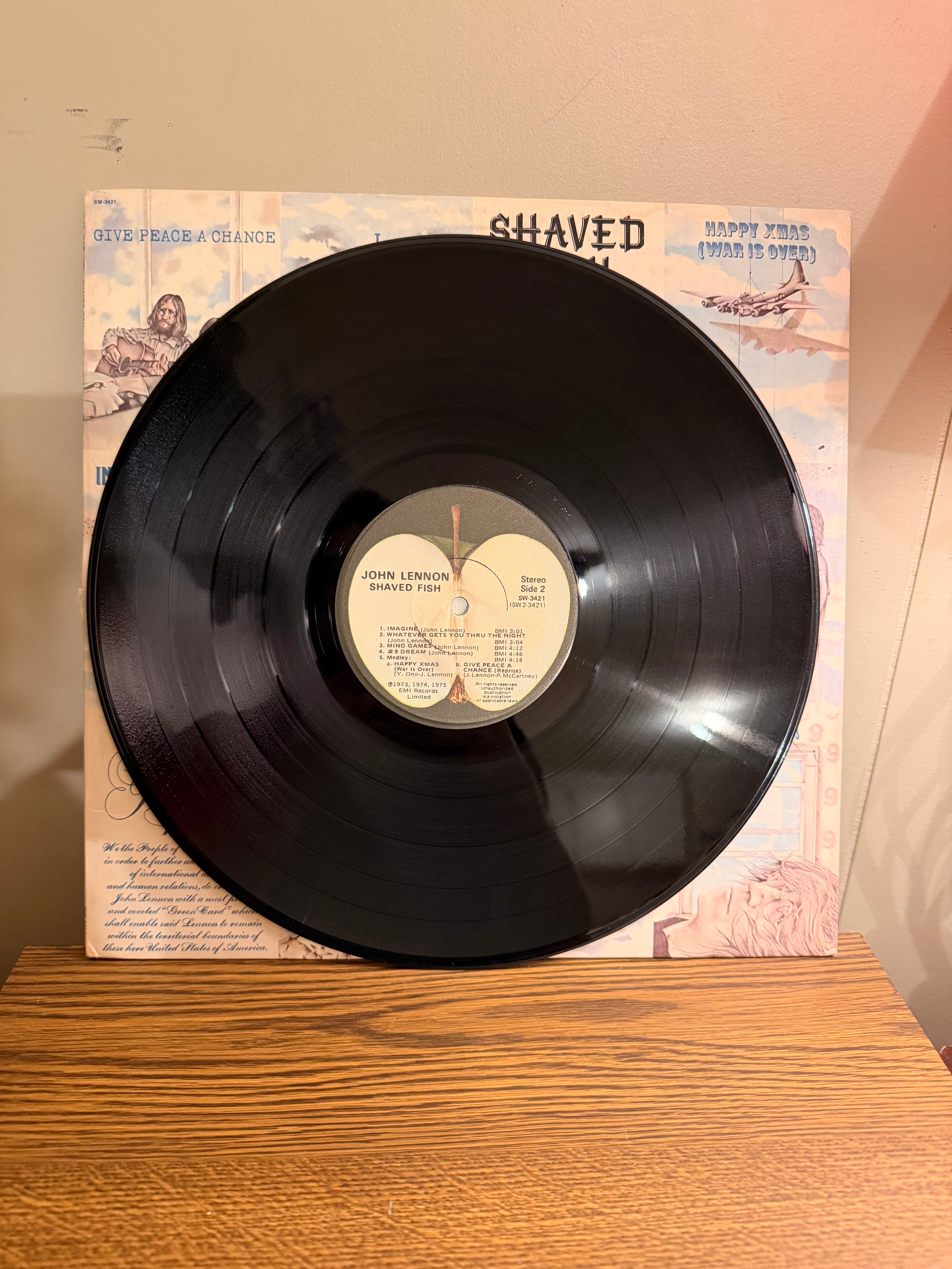 John Lennon “Shaved Fish”