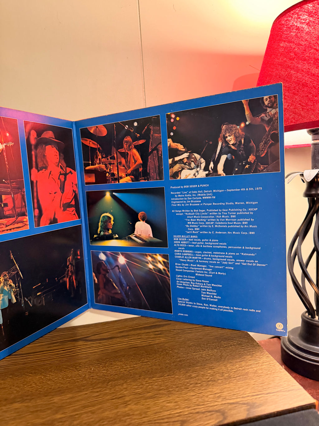 Bob Seger “Live Bullet” DOUBLE LP