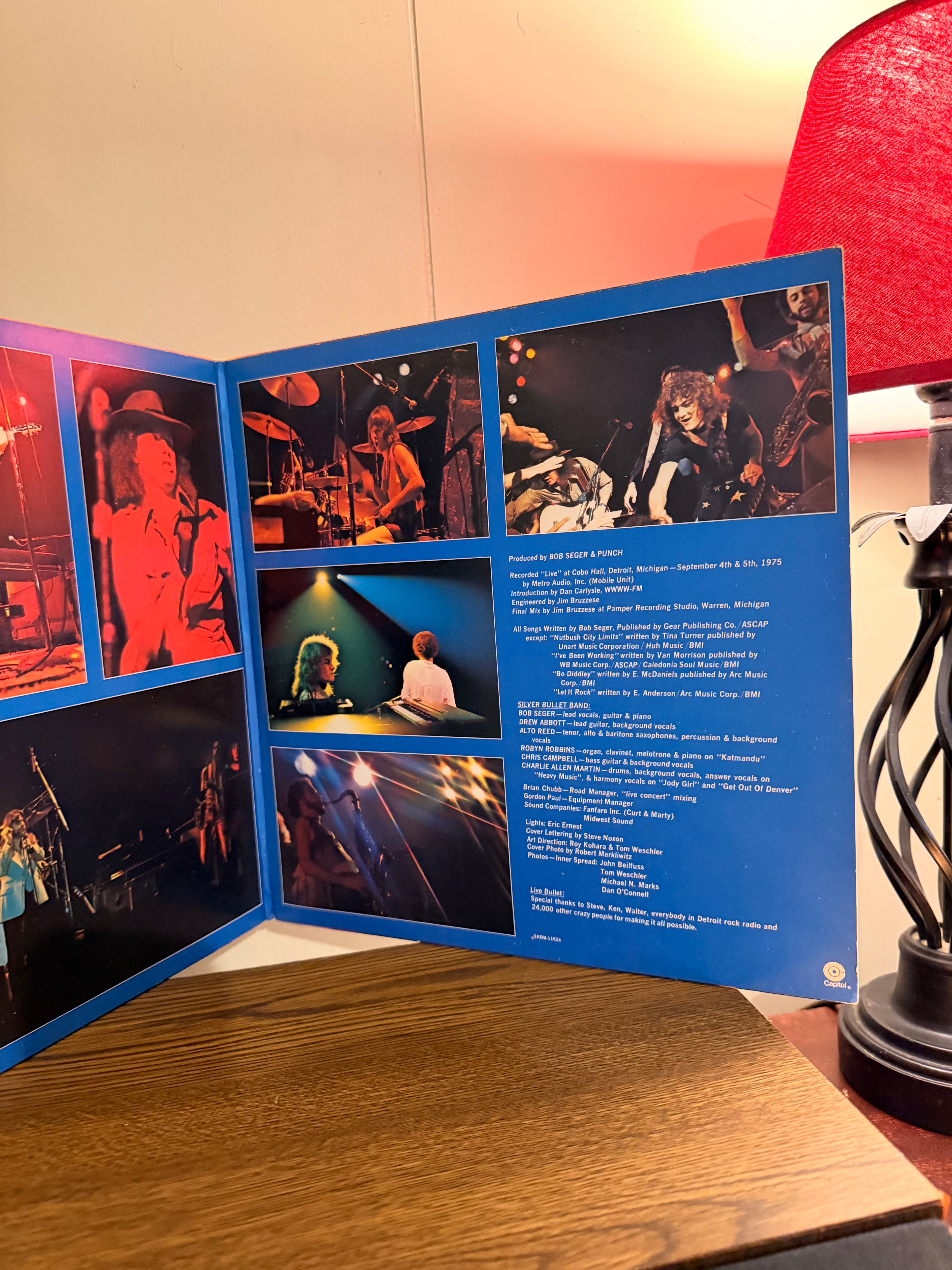 Bob Seger “Live Bullet” DOUBLE LP