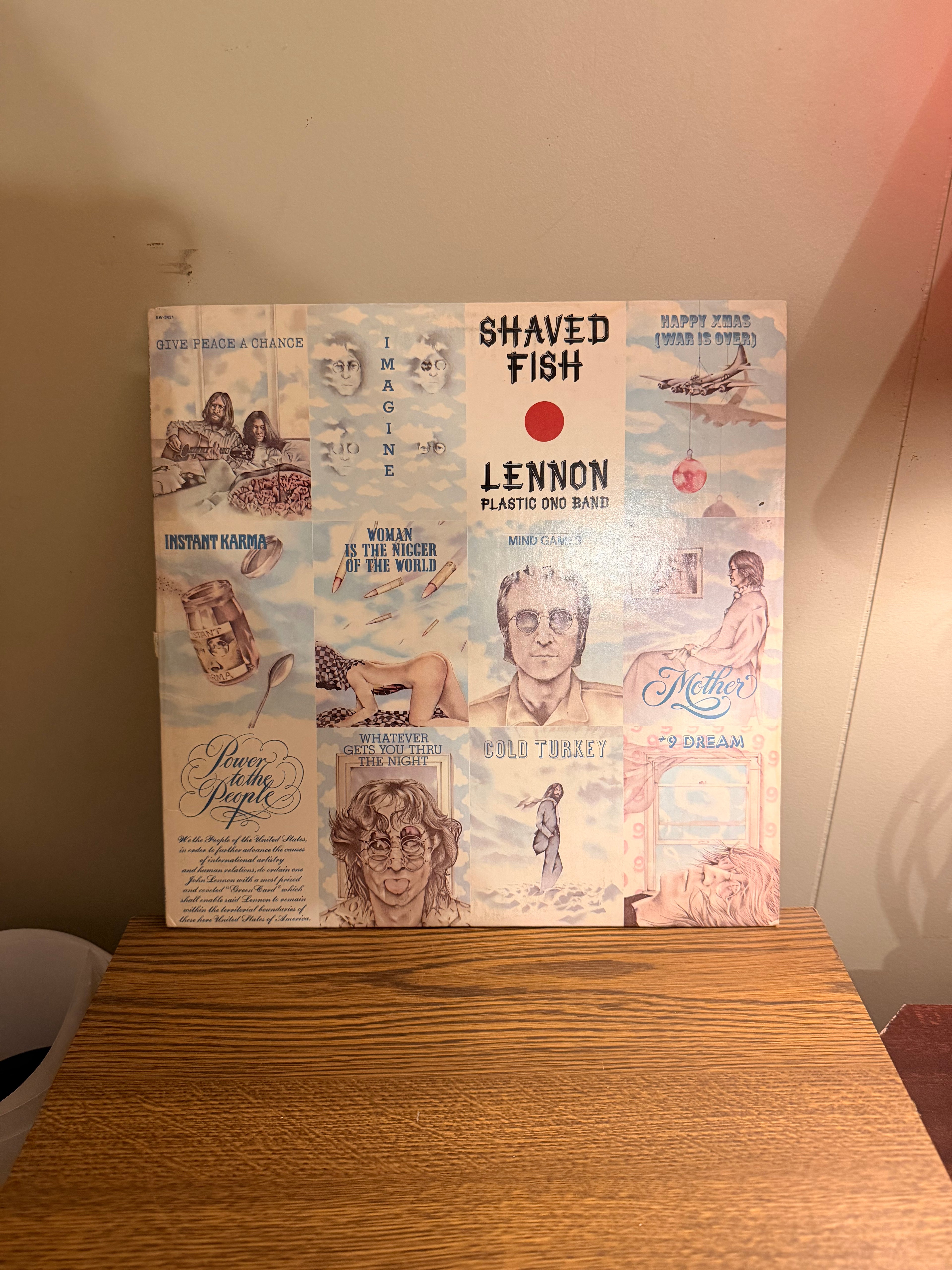 John Lennon “Shaved Fish”
