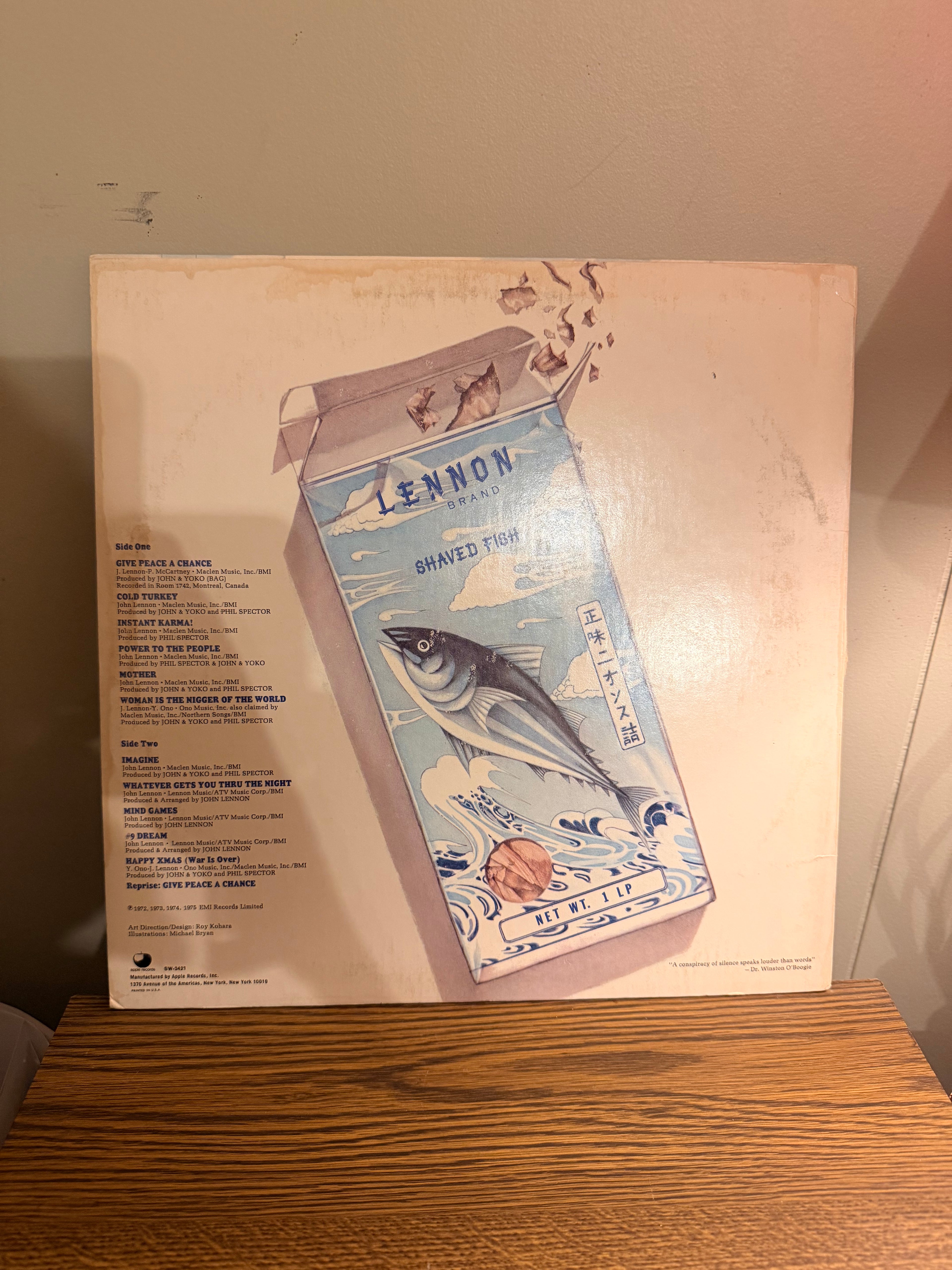 John Lennon “Shaved Fish”